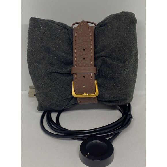 Fossil Gen 4 Authentic Digital Dial Smart Watch Custom Band FTW6015 AB574 - Picture 5 of 10